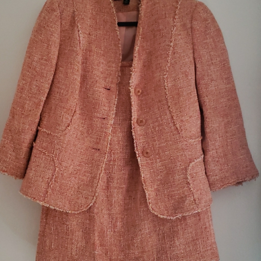 Kasper 2 piece tweed suit